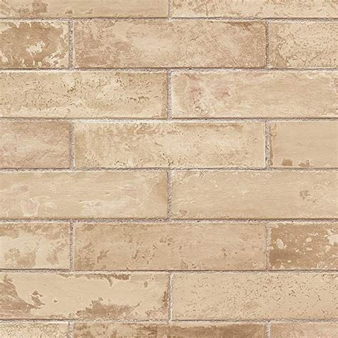 Tan Brick Wallpaper Wallcoveringwallpaper Brick