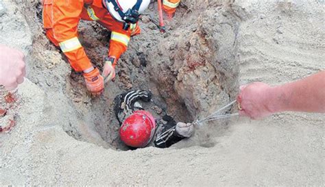 Buried Alive But Chinese Woman Is Saved Because Her Hard Hat Created