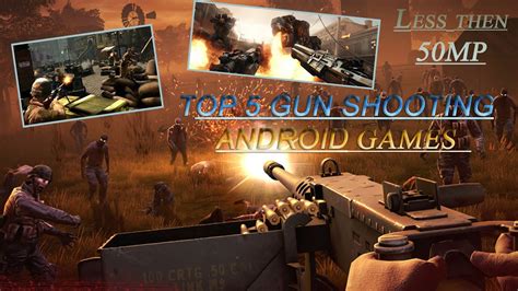 5 Best Shooting Games For Android Mobile Youtube