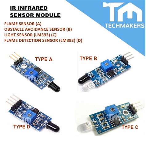 Ir Infrared Flame Obstacle Avoidance Light Photo Transistor