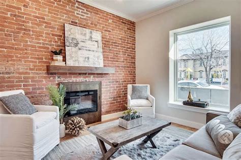 Here We Share Brick Wall Living Room Design Ideas Including Popular