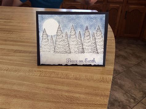 Stampin Up Backwoods I Card Christmas Cards Cards