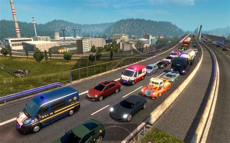 Great Mod On Traffic Ets V Beta Mod Euro Truck Simulator Mods