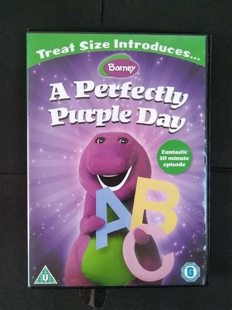 Barney A Perfectly Purple Day Dvd J46 Ebay