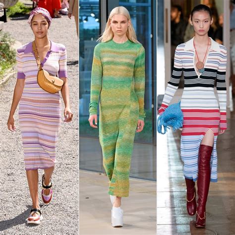 Spring Fashion Trends 2020 Striped Knit Dress The Biggest Fashion Trends To Wear For Spring
