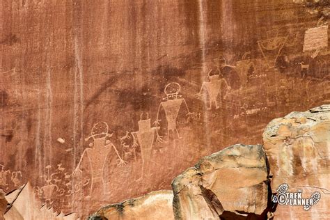 Petroglyph Panel Capitol Reef National Park Utah The Trek Planner
