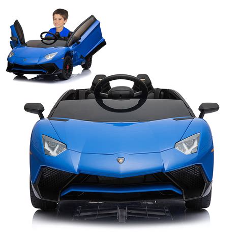 Lamborghini Electric Ride On Car With Remote Control For Kids 2019