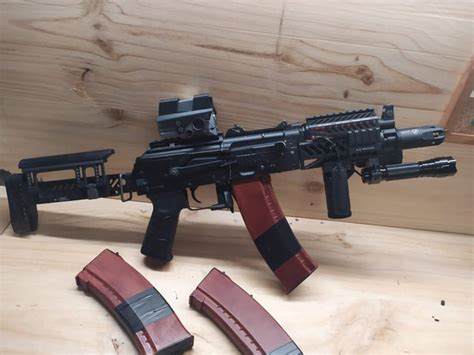 Ak 74u Tactical Custom Pretty Proud Of The Result Might Change Some