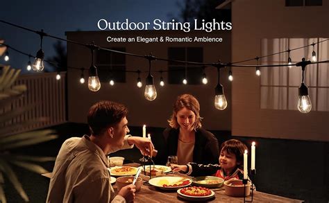 Brightech Ambience Pro Solar Powered String Lights Commercial Grade