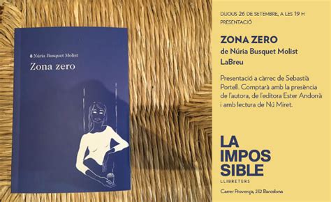 Presentació Zona Zero De Núria Busquet Associació Descriptors En Llengua Catalana