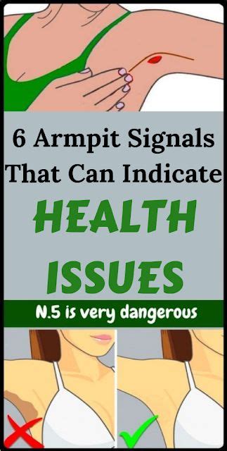 6 Armpit Signals That Can Indicate Health Issues Healthy