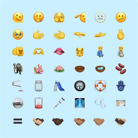 Estos Son Los 37 Nuevos Emoji Que Llegan Con Ios 154
