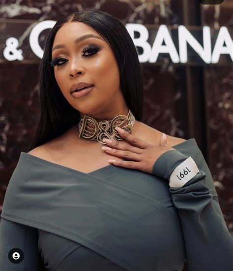 Minnie Dlamini Shares Picture With Her Son In Matching Outfits The