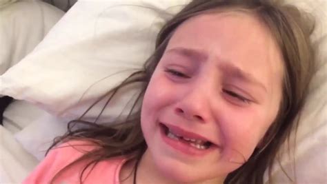 Five Year Old Girl Filmed Crying Uncontrollably After Watching John Lewis 2017 Christmas Advert