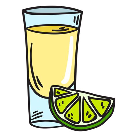 Ilustración de tequila de bebida alcohólica Descargar PNG SVG