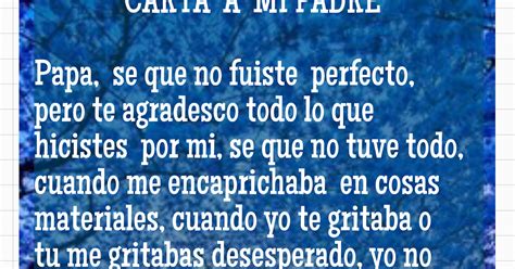 Araceli Malpica Posters Feliz Dia Del Padre Carta A Mi Padre