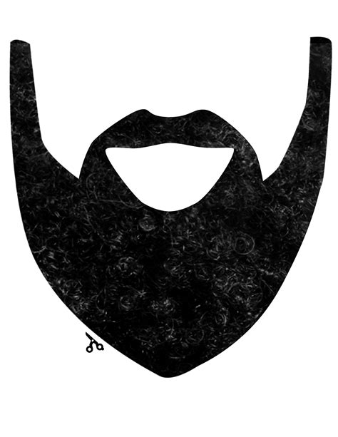 Free Pattern Fear The Beard Beard Template Diy Beard Lumberjack Birthday