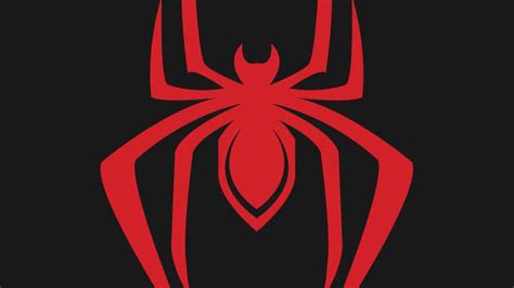 Marvel S Spider Man Miles Morales Logo Wallpapers Most Popular Marvel