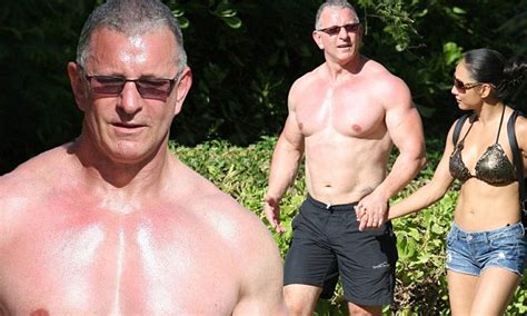 Chef Robert Irvine Displays Ripped Chest On Romantic Stroll With His Wrestler Wife In