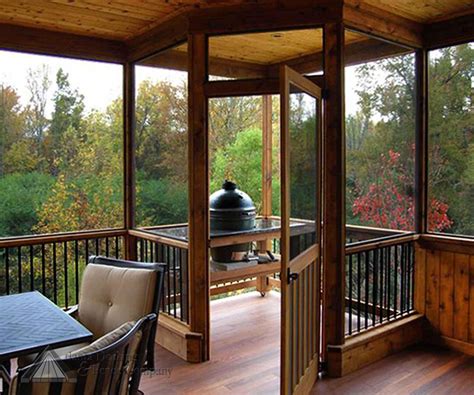 The porch will be 10x14 with the maximum amount of screening on three sides. Remarkable Screened In Porch Ideas With Deck Images ...