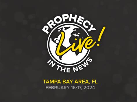 Prophecy in the News Live—Tampa Bay 2024 - SWRC