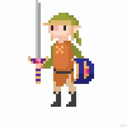 Pixel Animations Nintendo Animation Sword Link Zelda