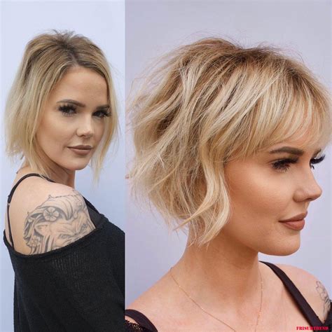 A versatile short pixie haircut at the peak of popularity, it is suitable for any age and almost any type of face. Die Beste Frauen Frisuren Für Feine Haare In 2021