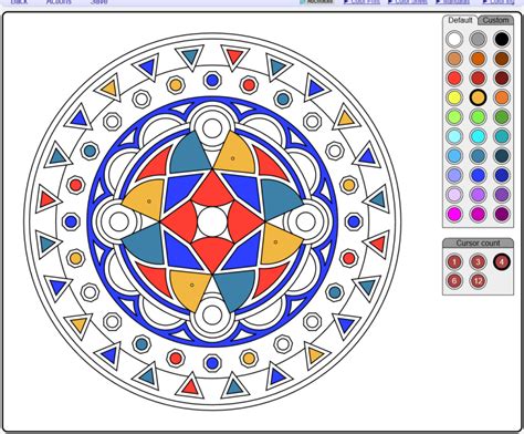 Free printable & coloring pages. Create Your Own Mandala Adult Coloring Pages | Page 2 of 2 ...
