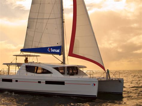 Sunsail 484 4 Cabin Catamaran Yacht Sailing Adventures Tours And