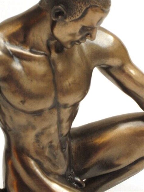 Body Talk Erotic Figure Male Nude Sculpture Act Mann Ebay