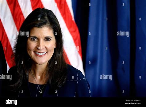 Harrisburg Untied States 26th Oct 2022 Former Governor Of South Carolina Nikki Haley Attends
