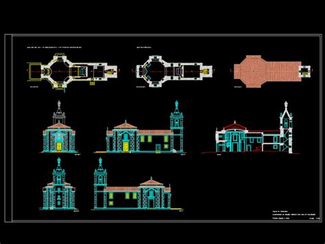 Capilla San Sebastian En Autocad Descargar Cad 84489 Kb Bibliocad