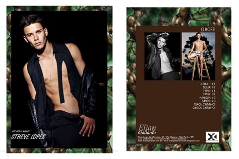 Showcard Elian Gallardo Fw 2012 Brazil Male Models