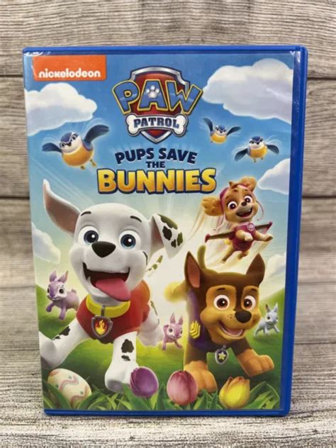 PAW PATROL PUPS Save The Bunnies DVD By Munroe Gage VERY GOOD PicClick