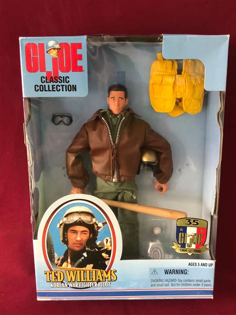 Lot Gi Joe 35 Years Classic Collection Doll In Original Box Ted