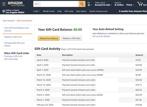 Receive 20% off with any online gift card purchase of $20 or more. How to Check My Amazon Gift Card Balance