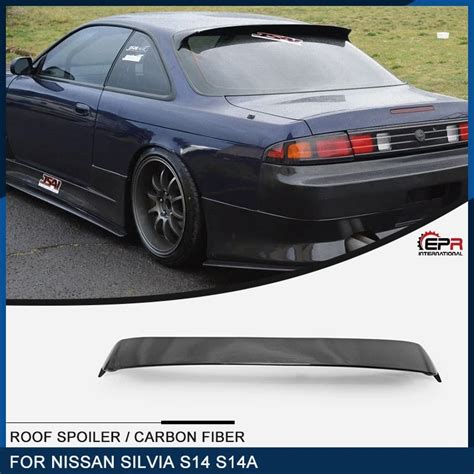 Car Styling For Nissan S14 Dmax Style Carbon Fiber Roof Spoiler Might