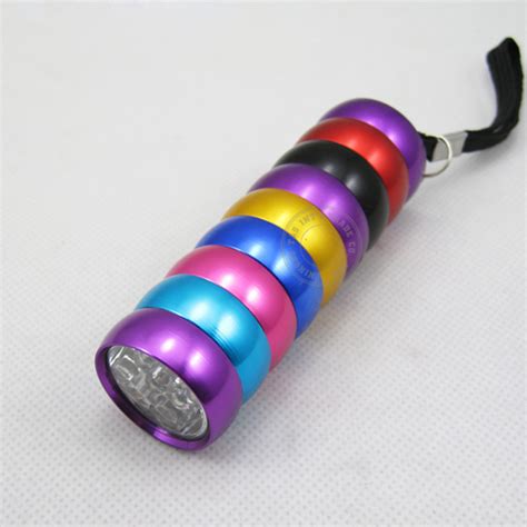 Rainbow Colorful Body 6 Led Flashlight Buy Led Flashlight Led Torch