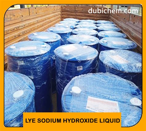 Lye Sodium Hydroxide Liquid Dubi Chem