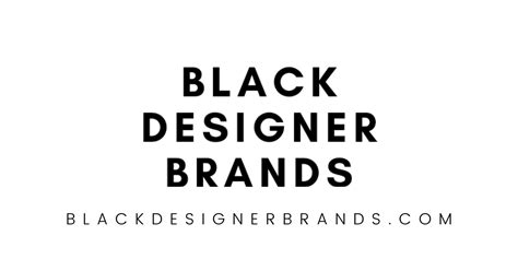 Black Owned Luxury Brand Companies Semashow Com