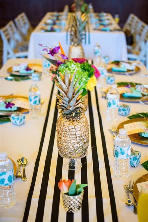 Be Inspired By This Cute And Colorful Real Life Tropical Bridal Shower