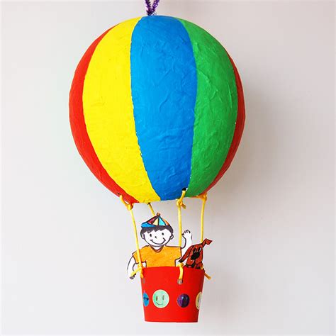 This is a fantastic project for children's party or for babies room. Hot Air Balloon | Kids' Crafts | Fun Craft Ideas ...