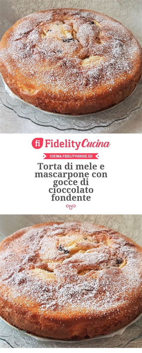 · la torta di mele e mascarpone è un'alternativa alla classica ricetta ma senza burro e olio che vengono sostituiti dal mascarpone. Torta di mele e mascarpone con gocce di cioccolato ...