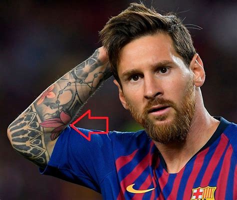 Lionel messi's 18 tattoos & their meanings barcelona's talisman and football legend, lionel messi has been going under the needle to cover his several parts of the body with ink for quite a while. Lionel Messi's 18 Tattoos & Their Meanings - Body Art Guru