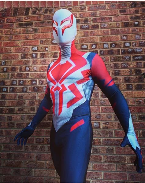 2020 2099 miguel o hara spider man cosplay super hero spiderman costumes fullbody zentai suit