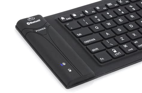 Flexible Ip67 Waterproof Bluetooth Wireless Keyboard For Pc Mac