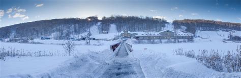 Winter In The Pocono Mountains Skiing And Sleigh Rides