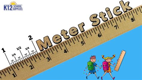 Meters to inches (or just enter a value in the to field). Best Meter Stick - Wooden Meter Ruler - Math Supplies ...