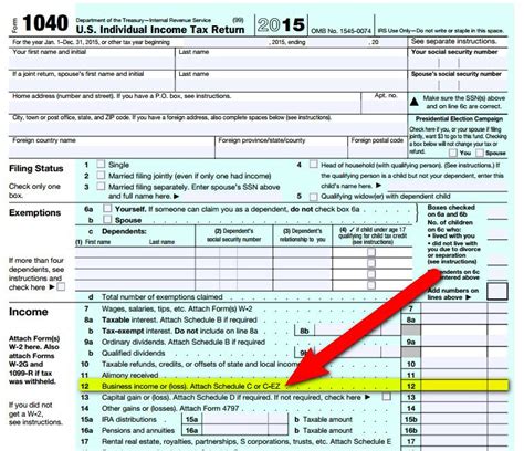 Irs 1040 Form C Form 1040 With Schedule C I Will Tell You The Truth