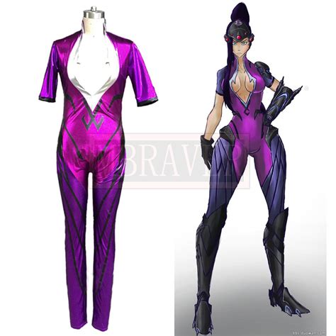 Ow Game Amelie Lacroix Widowmaker Cosplay Costume Video Game Cosplay